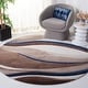 preview thumbnail 121 of 128, SAFAVIEH Hollywood Deep Mid-Century Modern Abstract Rug 3' Round - Beige/Blue