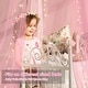 preview thumbnail 19 of 23, YEERSWAG Elegant Princess Bed Canopy Bed Curtain Nets with Luminous Stars Lights