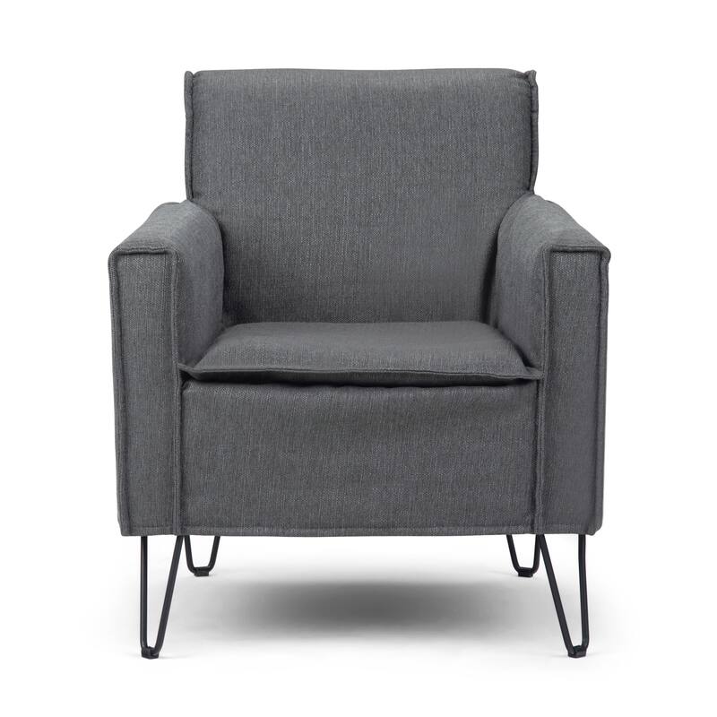 WYNDENHALL Edward 28 inch Wide Mid Century Modern Accent Chair - 28 x 30.3 x 33.1