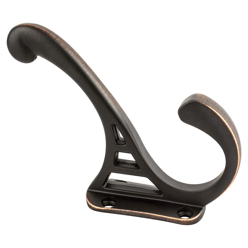 Berenson Prelude Double Wardrobe Hook - Verona Bronze