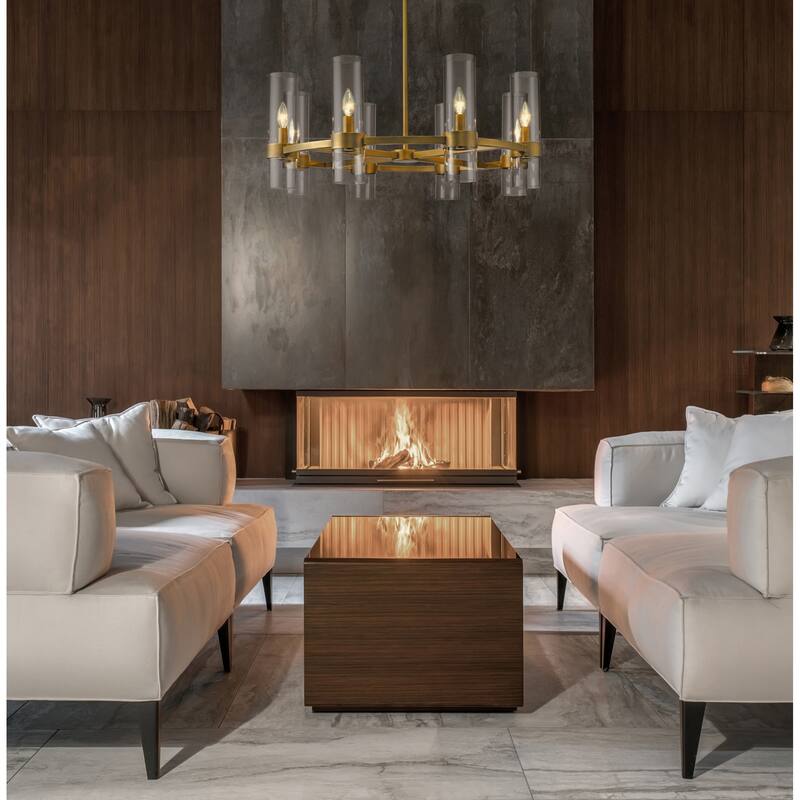 Bellevue ZCH77908 Conway 8 Light 32" Wide Taper Candle Style and Ring