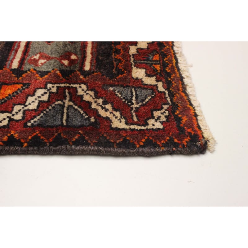 ECARPETGALLERY Hand-knotted Anadol Red Wool Rug - 3'8 x 9'7