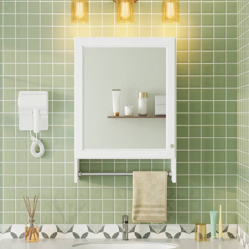 3-in-1 Bathroom Mirror Cabinet