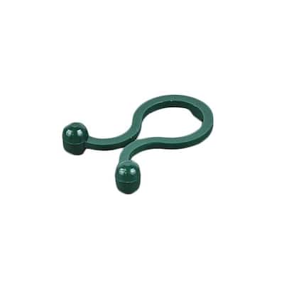 Tree Christmas Light Clip, Attaching Mini Lights, Tree Branches, Green, 100 Pack