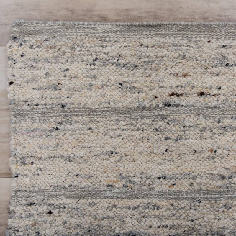 Alora Decor Everett Contemporary Heathered Stripe Area Rug