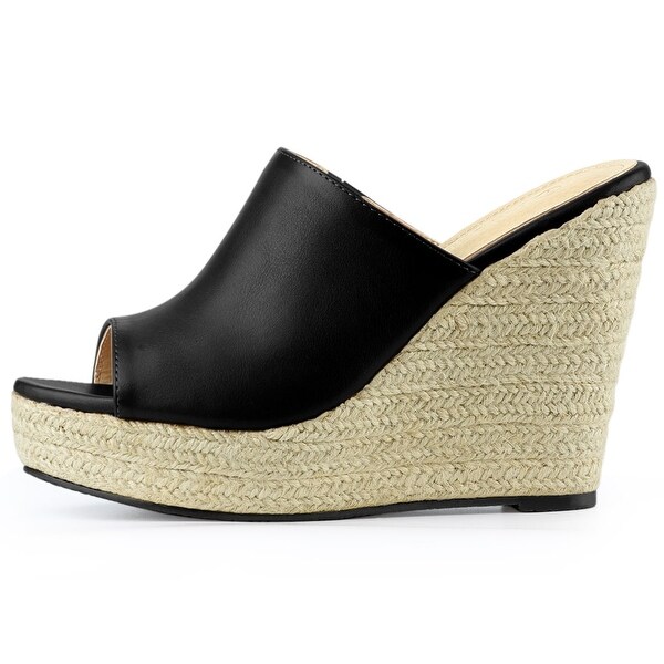 espadrille wedges open toe