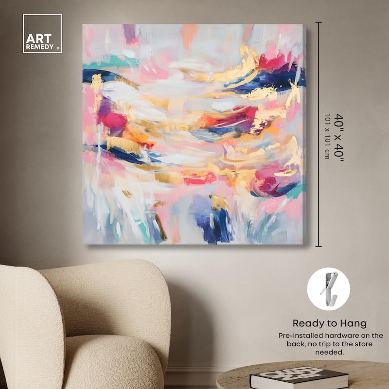 Balipink I Canvas by Art Remedy, Gallery Wrapped