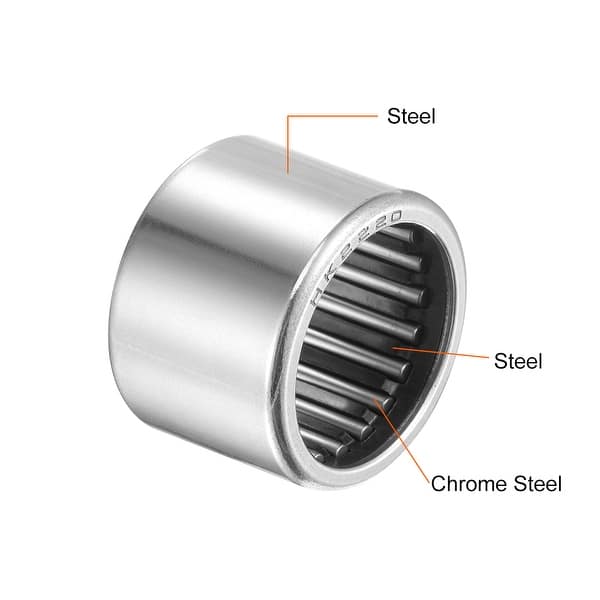 HK Series Needle Roller Bearings,Open End,Stamping Steel Drawn Cup