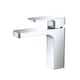 Solid Brass Lead-free Single-handle High Arc Bathroom Faucet - Chrome