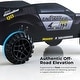 preview thumbnail 5 of 5, Furniture of America Toto Modern Black Twin Off-road Car Kid Bed with Wheels