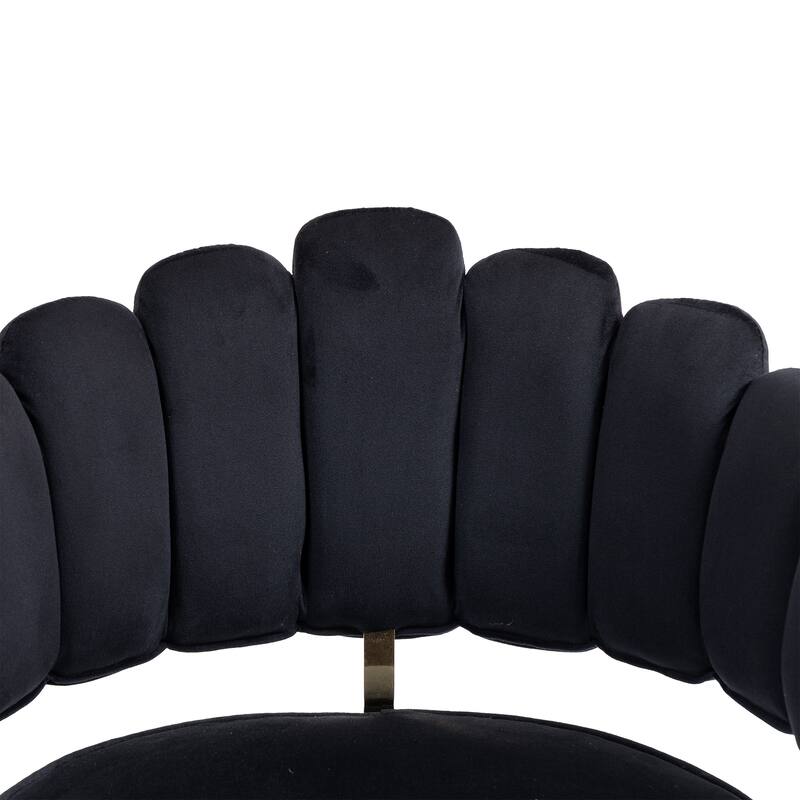 Home Office Desk Chair, Modern Cute Computer Chair, Wheels Swivel Height Adjustable Swivel Task Chair for Home Office
