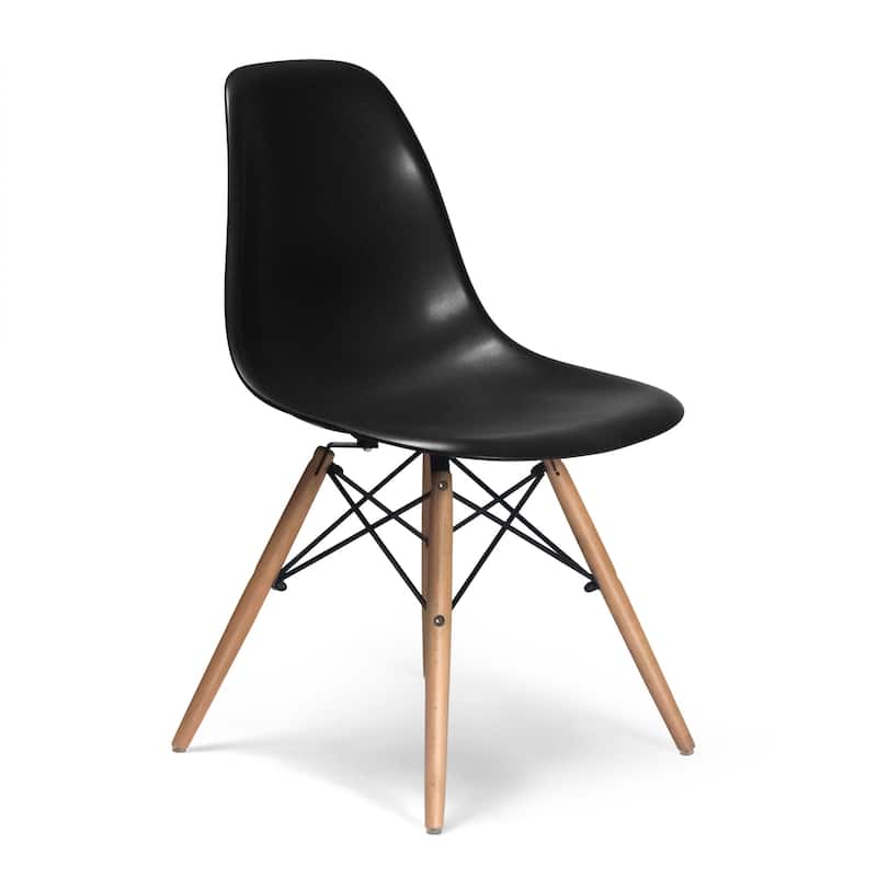 Paris-2 Side Chairs with Natural Legs (Set of 2)