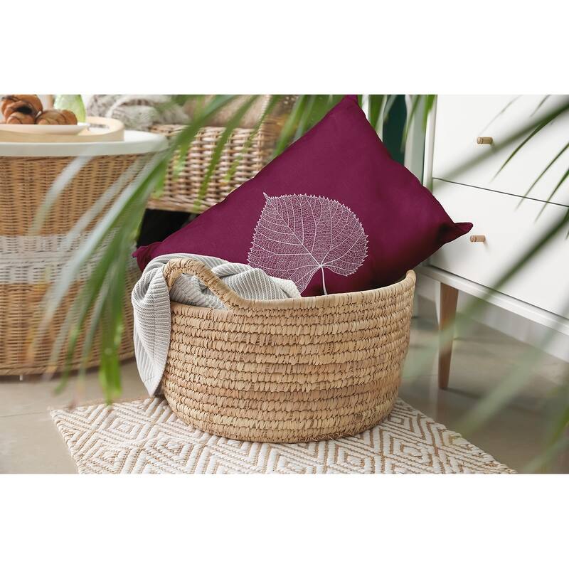 Leaf Study Fall Indoor/Outdoor Throw Pillow