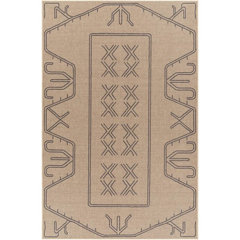 Sira Recycled Transitional Moroccan Washable Area Rug
