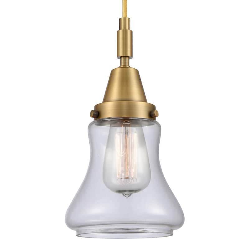 Innovations Lighting 447-1P-G192 Bellmont 7" Wide Mini Pendant with - Brushed Brass