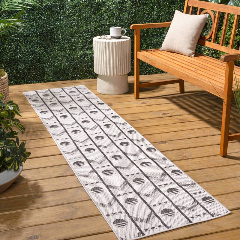 JONATHAN Y Soren Modern Geometri Indoor/Outdoor Area Rug