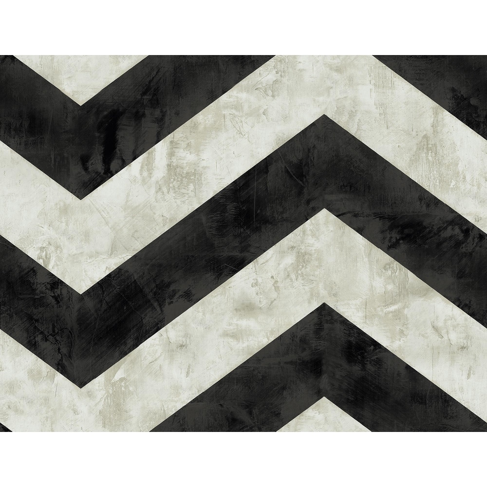 Seabrook Designs Hubble Chevron Unpasted Wallpaper
