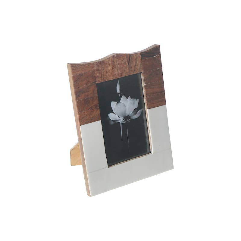 5X7 Wooden & Resin Inlay Photo Frame
