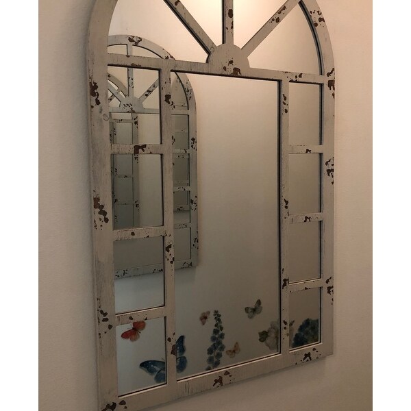 Top Product Reviews For Patton Wall Decor 24x40 Distressed White