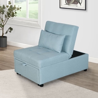 Costway convertible sofa bed folding arm outlet chair sleeper leisure recliner lounge couch