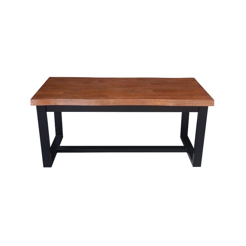 Live Edge Solid Wood Coffee Table