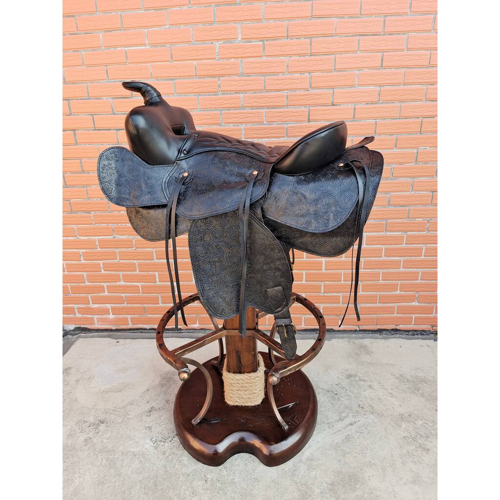 New Saddle Counter Stool