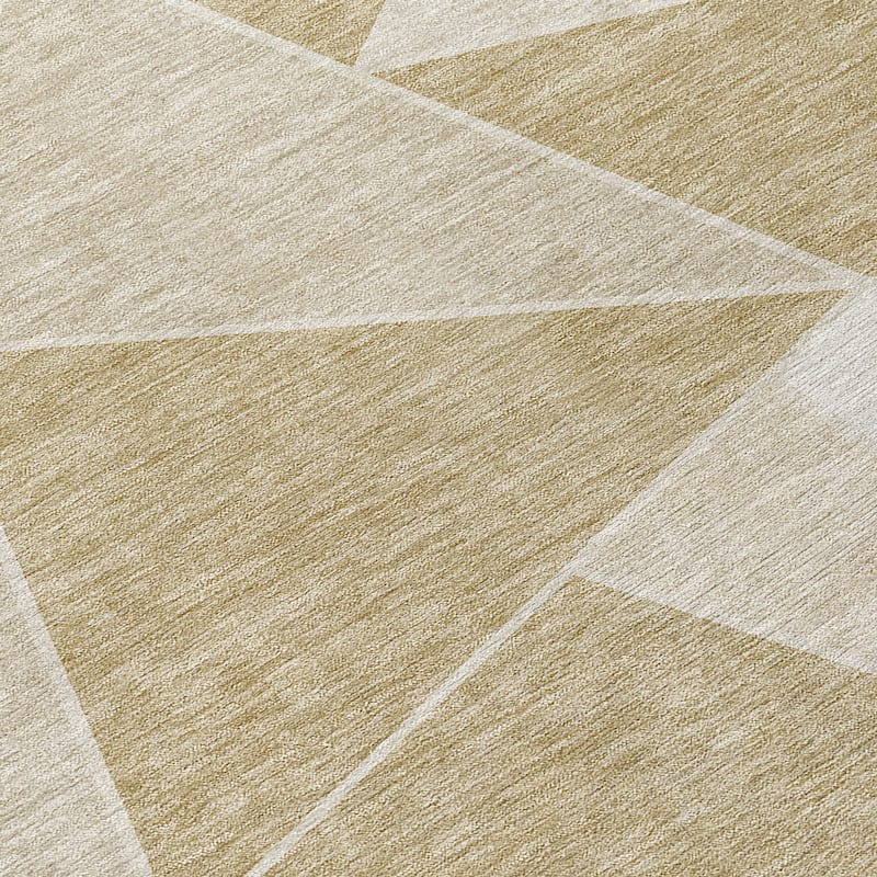 Machine Washable Indoor/ Outdoor Chantille Contemporary Mosaic Rug