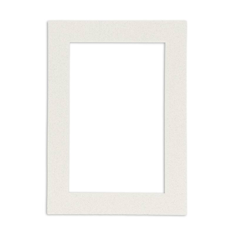 Pack of TEN 6x9 Mats Bevel Cut for 4x6 Photos Acid Free Oyster Shell