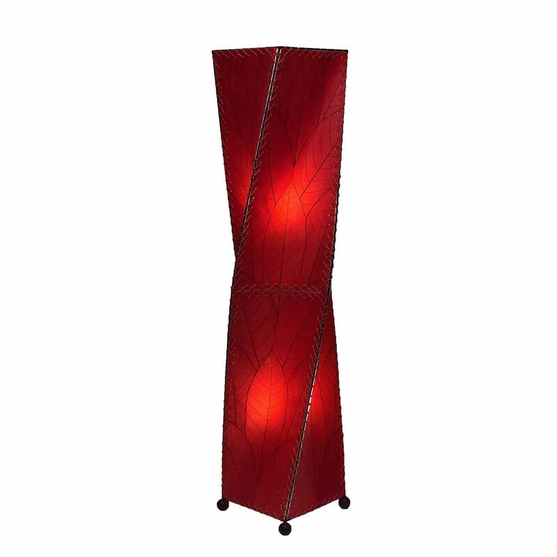 Handmade Twist Large Floor Lamp