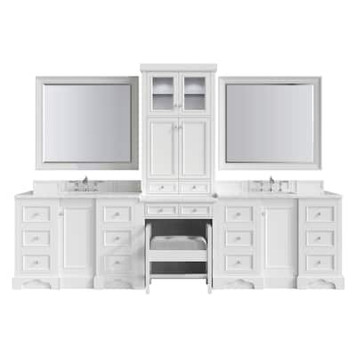 James Martin Vanities 825-V48GP-AB-EJP De Soto 126" Double Basin Birch