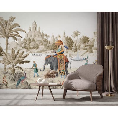 Exotic Journey Panorama Wallpaper Mural