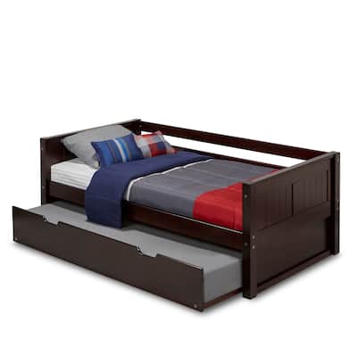 Camaflexi Panel Headboard - Twin Size Day Bed with Twin Trundle