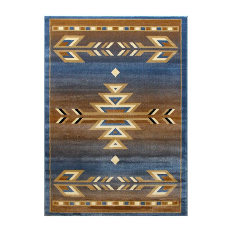 Multipurpose Southwestern Style Patterned Indoor Area Rug