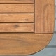 preview thumbnail 29 of 30, Middlebrook Hydaburg 3-Piece Acacia Extension Dining Set - 55-79 x 35 x 30H