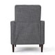 preview thumbnail 7 of 10, Mervynn Mid-century Tufted Recliners (Set of 2) by Christopher Knight Home