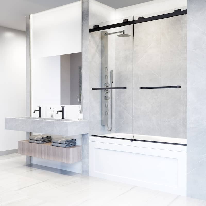 VIGO Houston Frameless Sliding Door