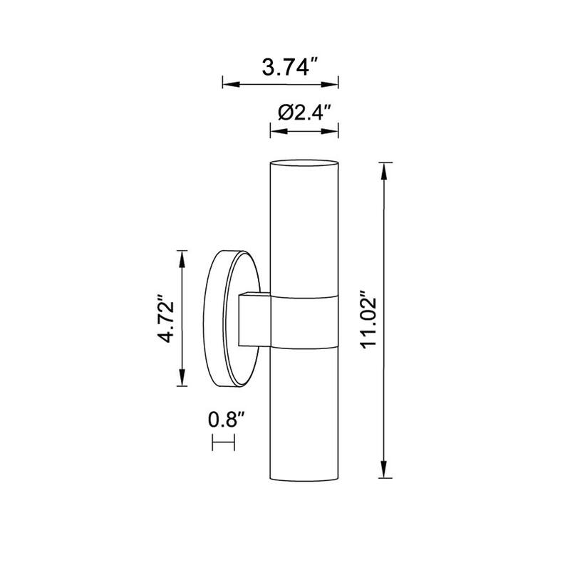Beacon Lighting Luella 2 Light Wall Bracket