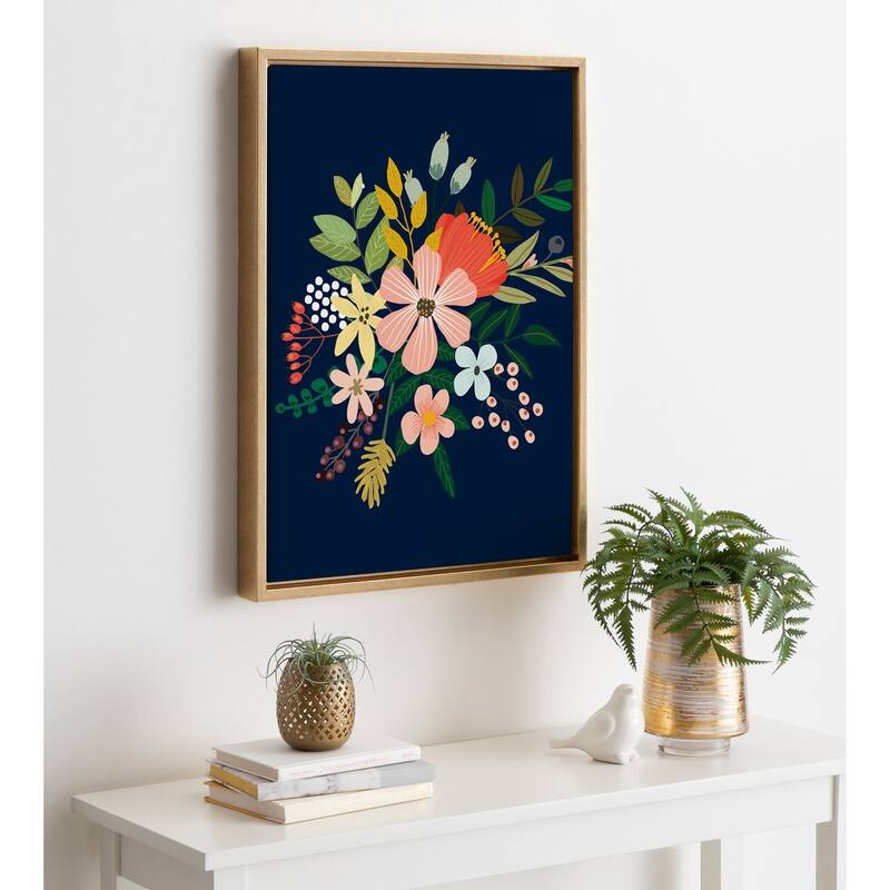 Carson Carrington C Framed Canvas