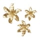 preview thumbnail 2 of 13, Polystone Contemporary Wall Decor (Set of 3)