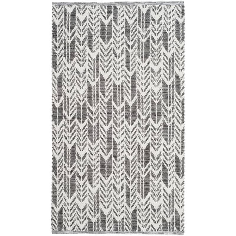 SAFAVIEH Handmade Flatweave Montauk Sjan Casual Cotton Rug