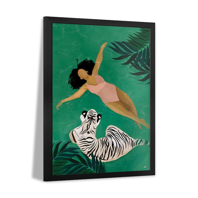 Drift Premium Framed Poster by Bria Nicole