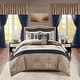preview thumbnail 1 of 16, Madison Park Essentials Parker Jacquard Embroidered Pieced 24 Piece Room in a Bag
