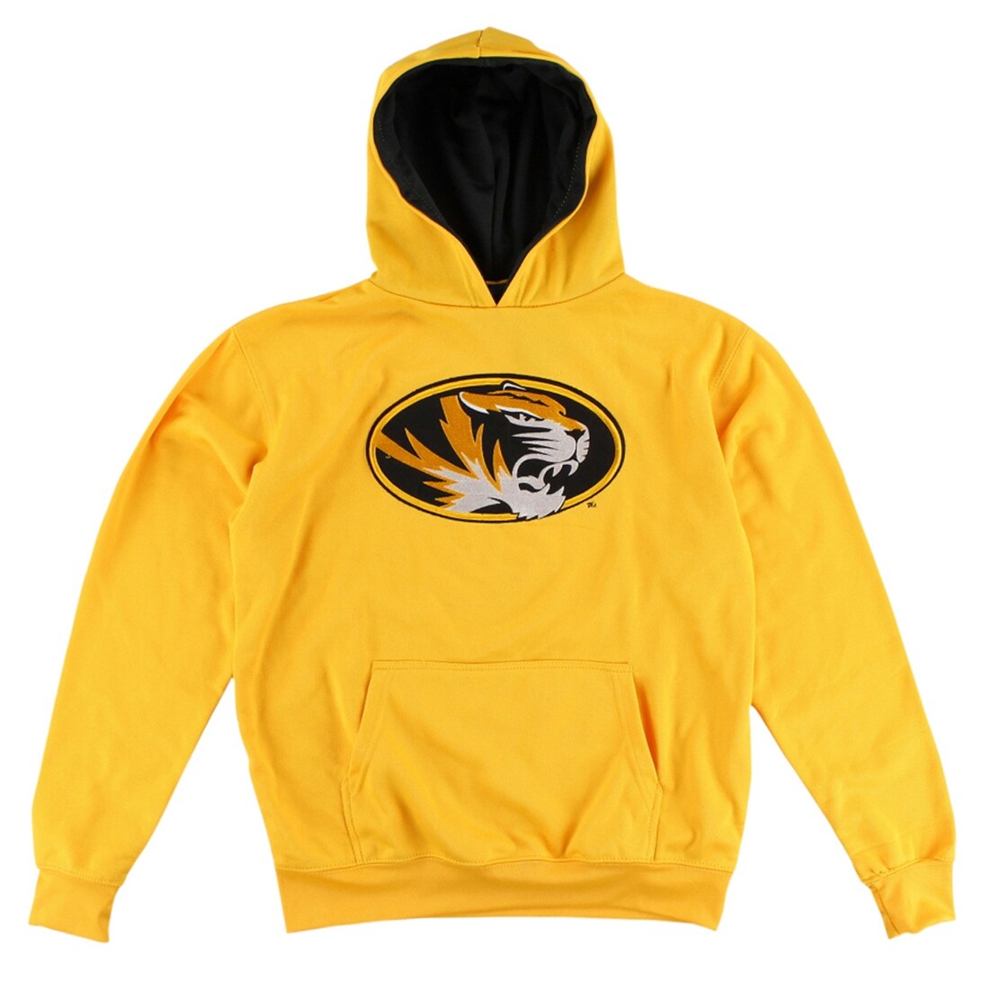 Shop Old Varsity Boys Missouri Tigers College Pullover Hoodie Yellow Yellow Black L Overstock 22693914