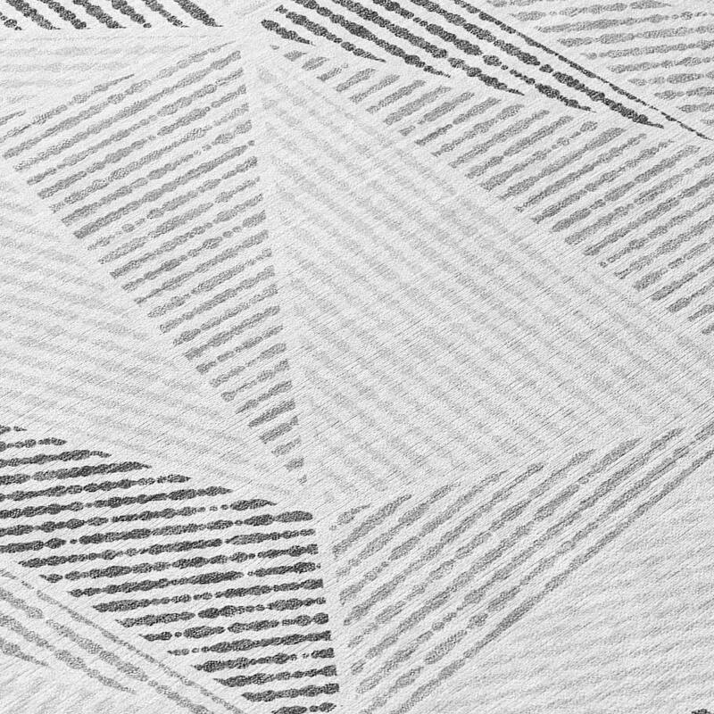 HomeRoots Geometric Transitional Rectangle Outdoor Rug