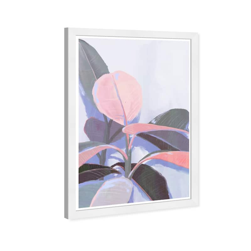 Wynwood Studio Prints Floral and Botanical Pastel Plants Pink and Tropical Wall Art Canvas Print