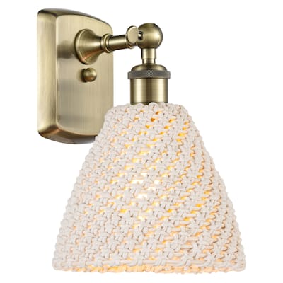 Innovations Lighting 516-1W-11-8 Bristol Natural Sconce Bristol