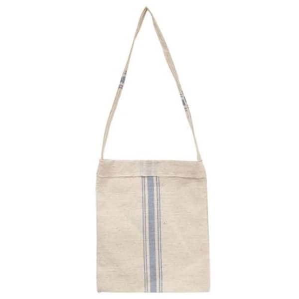 slide 1 of 1, Feed Sack Striped Bag - 17.50"H x 0.25"W x 7.50"L