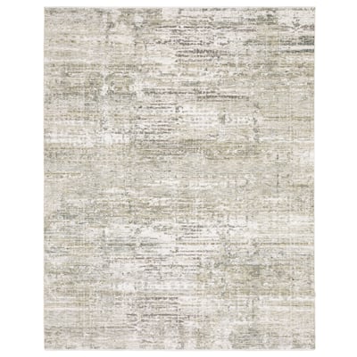 Sienna Distressed Abstract Beige/ Grey Area Rug
