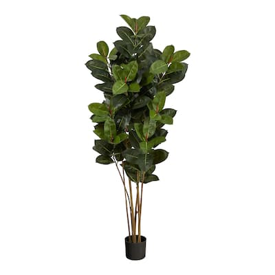 5.5' Oak Artificial Tree UV Resistant (Indoor/Outdoor) - 6"