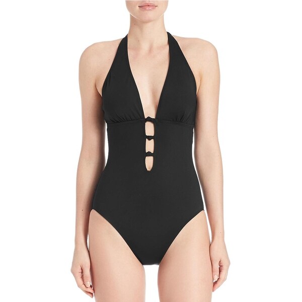 ralph lauren halter swimsuit